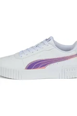 Dětské bílé boty Puma Carina 2.0 Holo