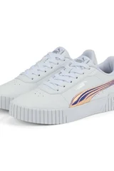 Dětské bílé boty Puma Carina 2.0 Holo