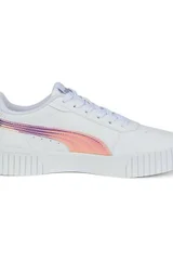 Dětské bílé boty Puma Carina 2.0 Holo