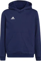 Dětská tmavě modrá fotbalová mikina Entrada 22 Hoody  Adidas