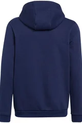 Dětská tmavě modrá fotbalová mikina Entrada 22 Hoody  Adidas