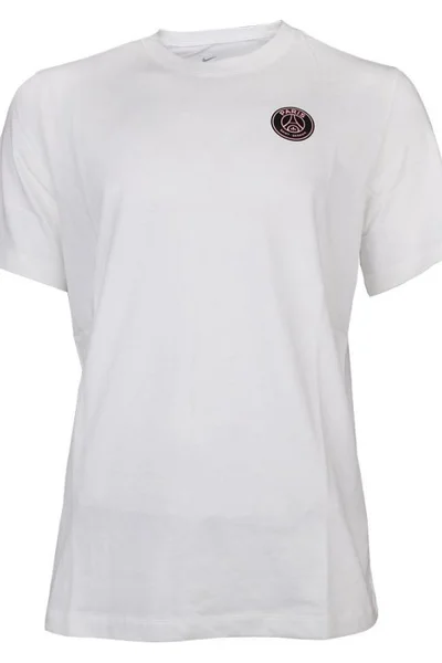 Pánské bílé tričko pro fanoušky PSG Nike