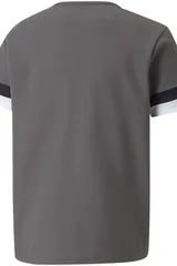 Dětské šedé tréninkové tričko teamRise Jersey Puma
