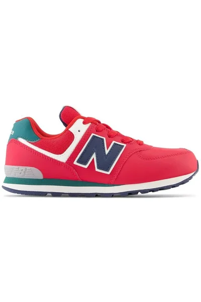 Sportovní dámské tenisky New Balance v retro stylu červené
