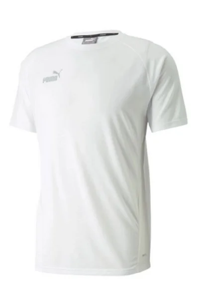 Pánské bílé tričko teamFINAL Puma