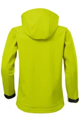 Dětská limetkově zelená softshellová bunda Softshell Performance Malfini