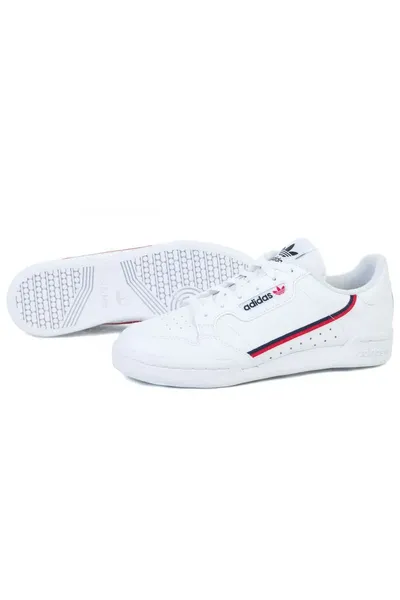 Dětské bílé boty Continental 80 Adidas