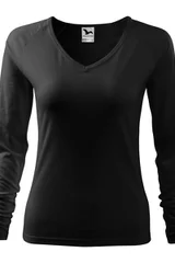 Dámské černé tričko Malfini Elegance