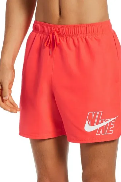 Pánské plavecké šortky Neon Orange Nike