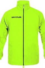 Unisex bunda do deště Givova Rain Basico Fluo