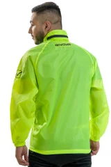 Unisex bunda do deště Givova Rain Basico Fluo