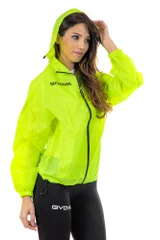 Unisex bunda do deště Givova Rain Basico Fluo