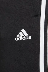 Dětské černé tepláky Essentials 3  Adidas