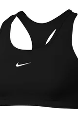 Dámská černá sportovní podprsenka Swoosh  Nike