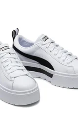 Dámské bílé boty Puma Mayze Leather WN