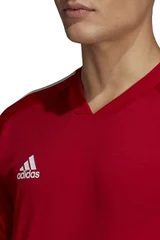 Pánské červené fotbalové tričko TIRO 19 Adidas