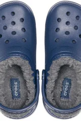 Dětské pantofle s umělou kožešinou Crocs Lined Clog
