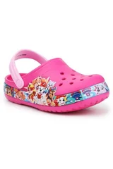 Dětské růžové nazouváky Crocs Psi Patrol FL Paw Patrol Band Clog