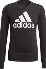 Dětská černá mikina Essentials Big Logo Adidas