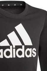 Dětská černá mikina Essentials Big Logo Adidas