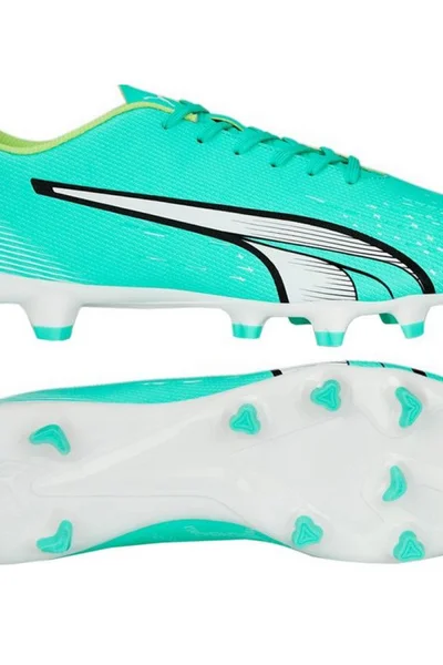 Pánské zelené fotbalové boty Ultra Play FG/AG  Puma