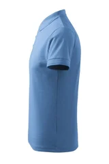Pánské modré polo tričko Pique  Malfini