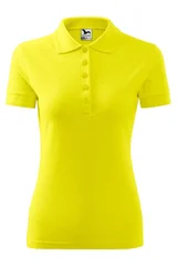 Dámské žluté polo tričko Pique Malfini