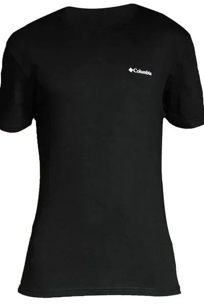 Pánské černé tričko Columbia CSC Basic Logo SS Tee