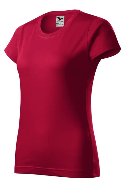 Dámské červené tričko Basic  Malfini