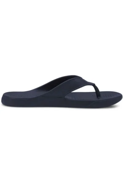 Tmavě modré unisex žabky Puma