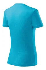 Dámské tyrkysové tričko Basic  Malfini