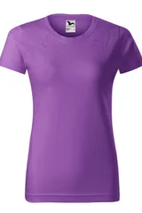 Dámské fialové tričko Basic Malfini