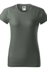 Dámské khaki přiléhavé  tričko Basic  Malfini