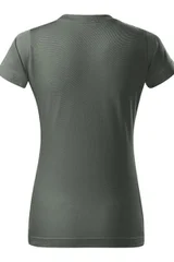 Dámské khaki přiléhavé  tričko Basic  Malfini