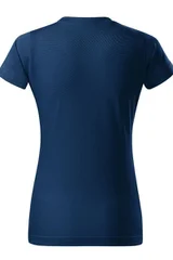 Dámské tmavě modré tričko Basic Malfini