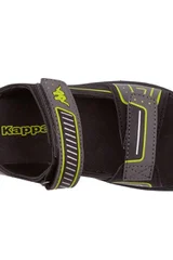 Černé dětské sandály Kappa Paxos