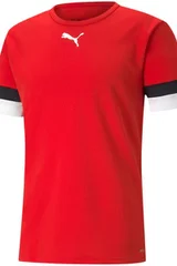 Červené sportovní triko Puma teamRise Jersey